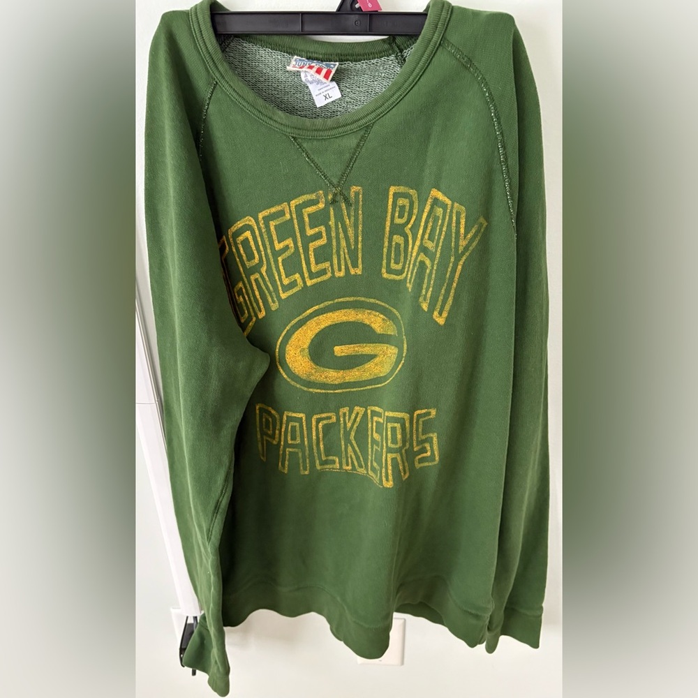 Junk Food Clothing Green Bay Packers Sweatshirt, XL